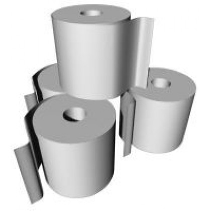 THERMAL PAPER X 24 ROLLS 80X80. 